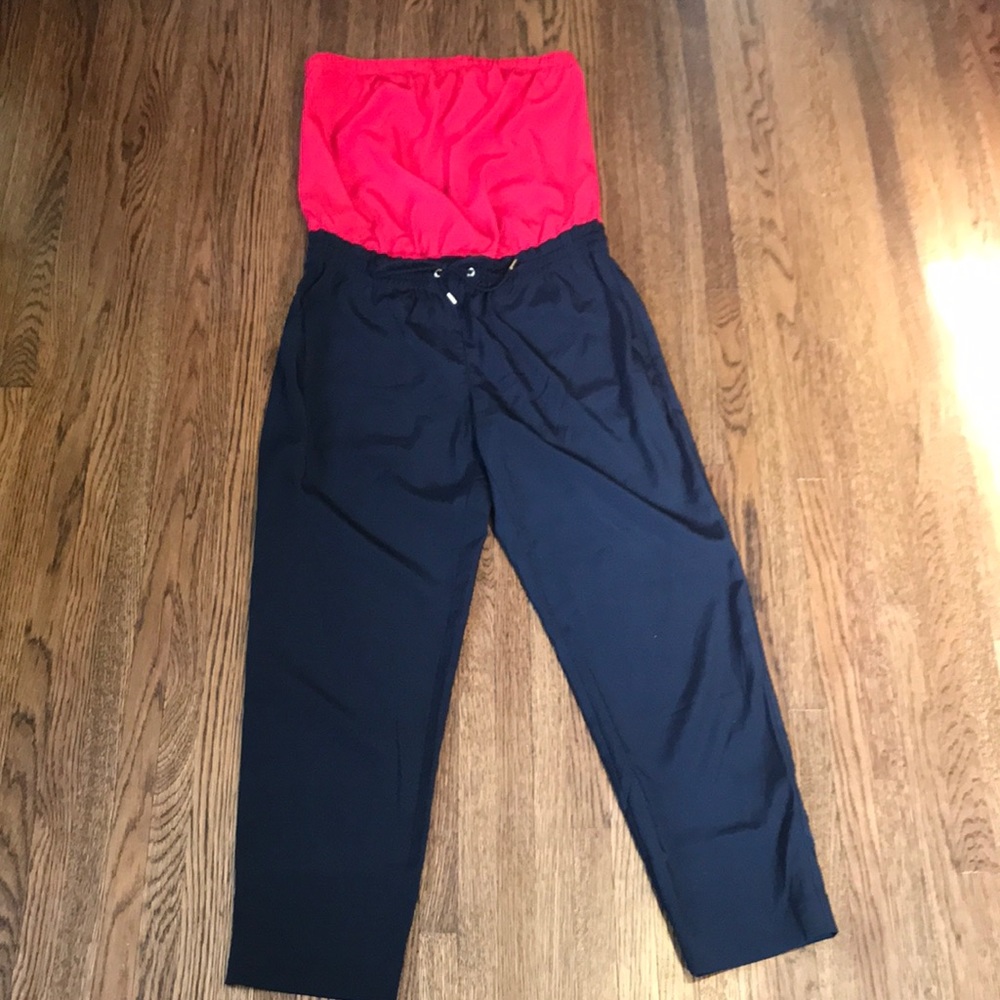 Express color block romper